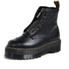 Image de Dr. Martens Femme Sinclair Shoes, Black Milled Nappa, 36 EU