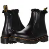 Image de Dr. Martens Femme Leonore Boty, Dark Grey Atlas, 38 EU