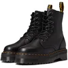 Image de Dr. Martens Mixte Jadon III Mode-homme Chaussures-femme Bottes-et-bottines, Black Pisa, 39 EU