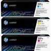 Image de HP Toner 201X dorigine pack bundle cyan, magenta, jaune 2300 pages CF253XM
