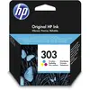 Image de HP Encre 303 dorigine cyan, magenta, jaune T6N01AE Encre