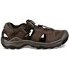 Image de Teva Omnium 2 Leather, Sandales Bout Ouvert Homme, Marron (Turkish Coffee Tkcf), 42 EU