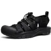 Image de KEEN Newport H2 Sandale Homme, Triple Black, 44.5 EU