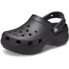 Image de Crocs Femme Classic Platform Clog W Sabots, Black, 33/34 EU