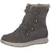 Image de Sorel Explorer Joan Waterproof bottes d'hiver imperméables pour femme, Gris (Quarry x Black), 36 EU