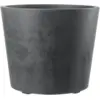 Image de DEROMA Vaso Millennium R Anthracite à réserve d'eau et roulettes 59cm