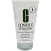Image de Clinique All About Clean Gelée Nettoyante + Exfoliante 2-en-1, Nettoyant & Gommage Visage à l'Acide Salicylique Tous Types de Peaux, 150 ml