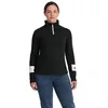 Image de Spyder Speed Half Zip Fleece Jacket Couche de Base, Noir, X-Small Femme