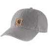 Image de Carhartt Herren Canvas Cap Baseballkappe, Asphalt, Einheitsgröße