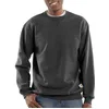 Image de Carhartt Sweat-Shirt Mi-Épais avec Col Ras-de-cou Loose Fit Homme, Carbone chiné (Carbon Heather), XS