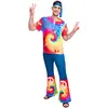 Image de amscan Costume Homme Libre des Années 1960 Taille XL Extra Large