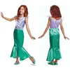 Image de La Petite Sirène - Licence Officielle Disney - Déguisement Ariel pour Enfant - Costume Complet avec Détails de Sirène - Taille M (7-8 ans) - Matériaux Durables - Cadeau Magique