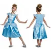 Image de Disney Officiel Robe Cendrillon Fille, Déguisement Princesse Enfant Carnaval Anniversaire Noël, 5-6 Ans