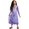 Image de Disney's Wish Asha 159729L-EU-6 Robe de luxe pour fille, violet