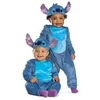 Image de Lilo & Stitch | Déguisement Stitch Deluxe pour Bébé | Taille 18-24 mois | Costume Et Accessoire Chapeau Stitch | Licence officielle Disney | Confort | Pour Haloween et Anniversaire | Idée Cadeau Bébé