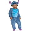 Image de Disney Lilo & Stitch | Déguisement Stitch Deluxe pour Bébé | Taille 12-18 mois | Costume Et Accessoire Chapeau Stitch | Licence officielle Confort | Pour Haloween et Anniversaire | Idée Cadeau Bébé