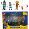 Image de Dog Man | Coffret Multipack 5 Figurines Articulées | Lil Petey, Petey, Chief, and Flippy | 2 à 5 Articulations | Inspirées Film Dav Pilkey | Jouet À Collectionner Fans | Idée Cadeau Enfant Dès 4 Ans