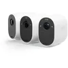 Image de Arlo Essential 1 HD, Caméra de Surveillance WiFi Extérieure Sans Fil, Autonomie de 6 mois, Vision Nocturne en Couleur, Sirène, Audio Bidirectionnel, Essai Arlo Secure inclus, 3 Caméra Blanc