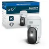 Image de ARLO Essential 3 2K PTZ Rotation à 360°, Caméra de Surveillance WiFi Extérieure, Détection par IA, Vision Nocturne Couleur, Compatible avec Alexa, Essai Arlo Secure Inclus, 1 Caméra