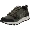 Image de Skechers Escape Plan Baskets Homme Green (Olive Leather/mesh/black Trim Olbk) 43 EU
