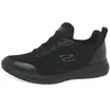 Image de Skechers Squad Sr Chaussures De Travail Femme Black Flat Knit 40 EU