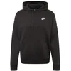 Image de Nike Homme Club Sweat À Capuche, Black/Black/(White), XXL EU