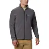 Image de Columbia Fast Trek 2 Full Zip Fleece Veste Polaire Entièrement Zippée Homme , City Grey , XL