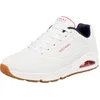Image de Skechers Uno Stand on Air Baskets Homme, White Durabuck Navy Red Trim, 40 EU