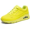 Image de Skechers Femme Uno Night Shades Basket, Jaune, 40 EU