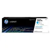 Image de HP 207A W2211A Toner Cyan Authentique pour HP Color LaserJet Pro M255 / M282 / M283