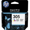 Image de HP 305 3YM60AE - Cartouche d'encre Original Tricolor, Compatible avec Les imprimantes Jet d'encre DeskJet 2700, 2730, 4100, 4134, Envy série 6020, 6030, 6420, 6430, Bleu (Lot de 2)