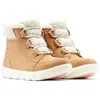 Image de Sorel Botte Non Shell Femmes, SOREL EXPLORER II CARNIVAL COZY WP,Marron Canoe X Sea Salt, 36 EU