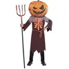 Image de amscan Costume pour enfant citrouille effrayante, robe, masque de citrouille, costume d'horreur, squelette, fête à thème, carnaval, Halloween
