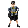 Image de amscan Costume de Batgirl pour Enfant, Robe avec Cape, Masque 3D, matériaux 100% recyclés, Super héros, fête à thème, Carnaval