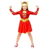Image de amscan DC Comics The Flash Girl 9910122 Déguisement durable pour enfant 2-3 ans