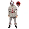 Image de AMSCR Déguisement pour homme Pennywise le clown pour adulte - Cirque d'Halloween - Poitrine : 106,7 cm