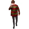 Image de amscan - Costume adulte Freddy Kruger, robe, chapeau, gant, tueur en série, halloween