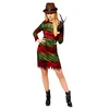 Image de amscan 9912551 Déguisement d'Halloween Freddy Krueger pour femme Taille 42-44