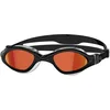 Image de Zoggs Tiger Schwimmbrille für Erwachsene, UV-Schutz, schnell verstellbare Komfortbrillenriemen, beschlagfreie Schwimmbrillengläser, flüssige Haut, Flexibilität und Passform, Titanlinse,