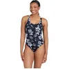 Image de Zoggs Maillot de Bain à Dos Nageur pour Femme, Noir/Blanc, 62
