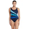 Image de Zoggs Women's Sandon Scoopback One Piece Swimsuit, Navy, 46-inch/Size 22