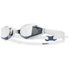 Image de TYR Stealth-X Race Mirrored Lunettes de natation pour adulte, argenté/blanc, taille unique