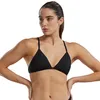 Image de TYR Haut de Bikini Triangle à Nouer pour Femme, Noir, XL