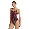 Image de TYR Maillot de Bain Durafast Elite Cutoutfit pour Femme, Rouge/Energia, 38