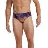 Image de TYR Durafast Elite Racer Brief Swimsuit Slips de Bain, Vert Citron/Multicolore, 38 Homme