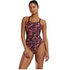 Image de TYR Durafast Elite Diamondfit Maillot de bain pour femme, rouge/motif Energia, taille 36