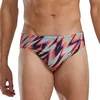 Image de TYR Durafast Elite Racer Brief Swimsuit Slips de Bain, Orange/Multicolore, 42 Homme