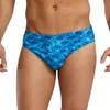Image de TYR Oceanid Durafast Elite Slip standard pour homme, bleu clair/turquoise, taille 36