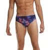 Image de TYR Montipora Durafast Elite Slips de Bain, Violet/Orange, 28 Homme