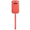 Image de Apple Housse en Cuir avec MagSafe (pour iPhone 12 Mini) - Rose agrume